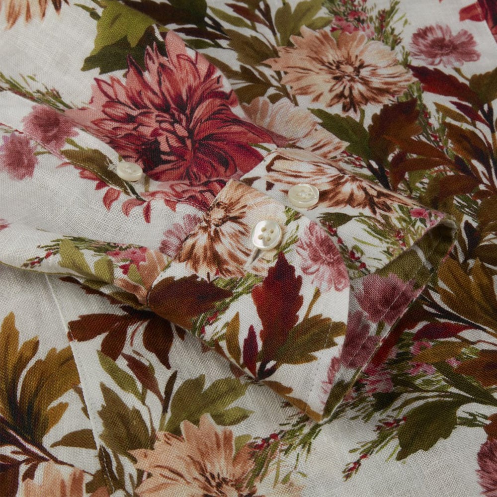 Sofie Shirt Red Flower