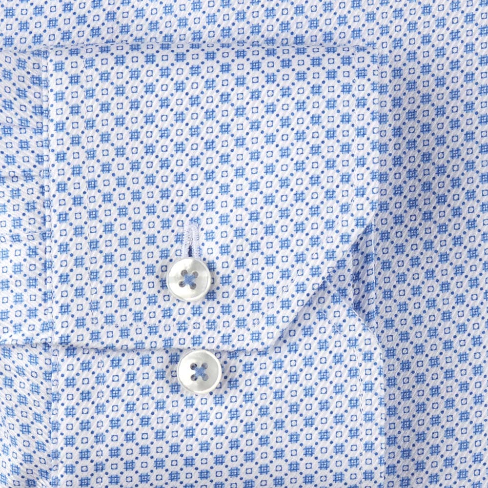 Printed Slim Blue/White
