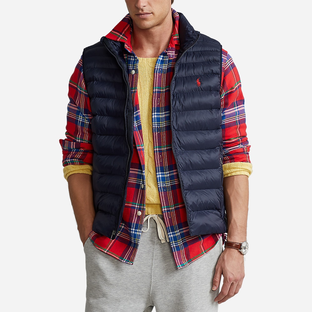 Terra Packable Quilted Vest Collection Navy