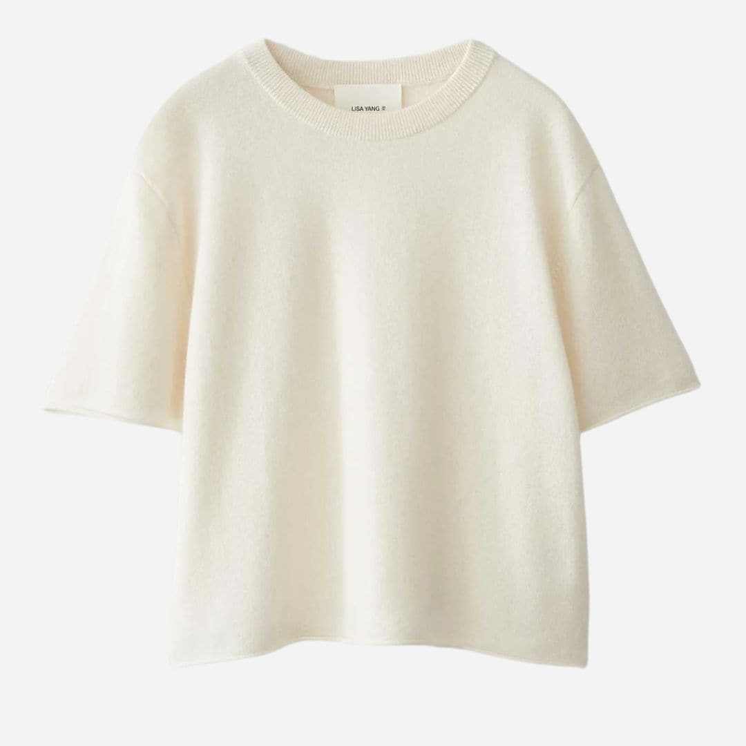 The Cila T-Shirt - Cream