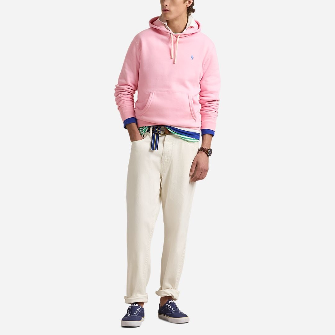 The R.L. Fleece Hoodie - Carmel Pink