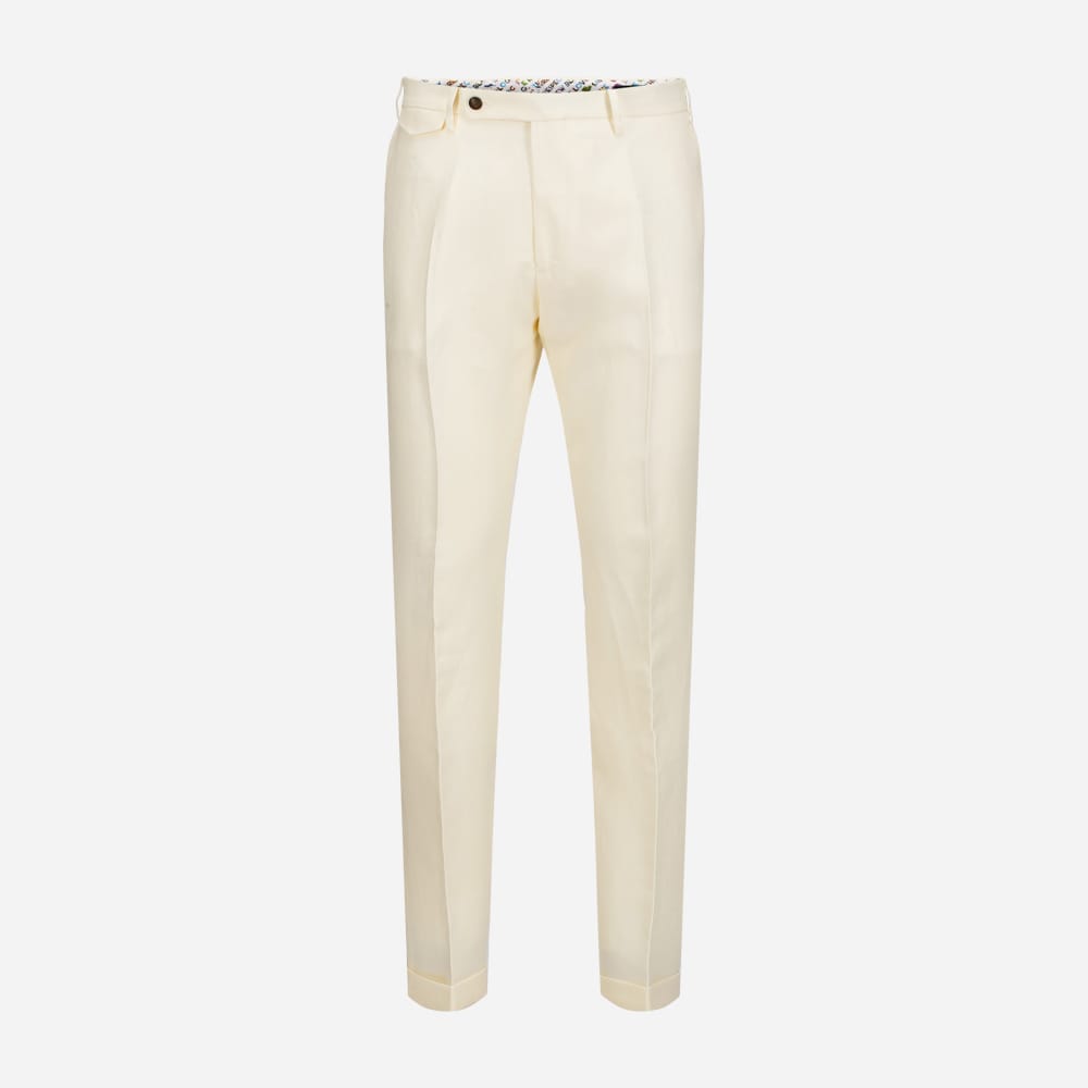 Vulcano Linen Chinos Oyster