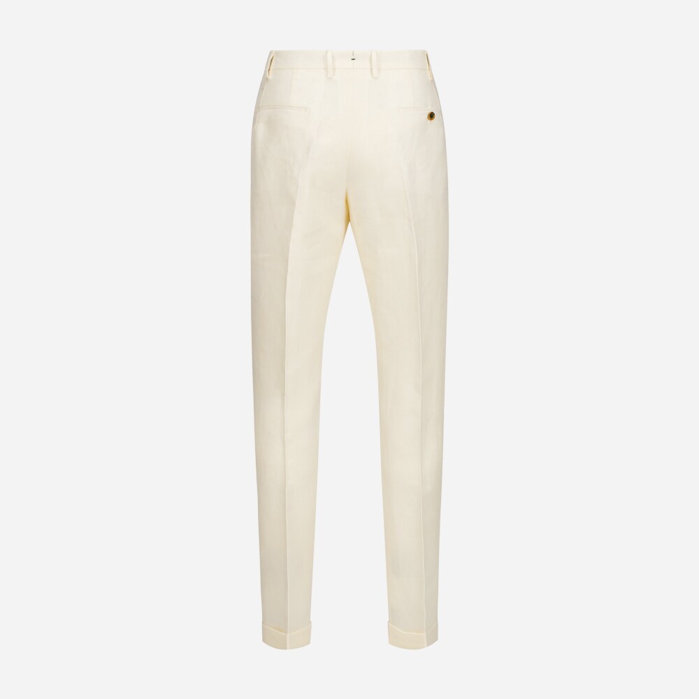 Vulcano Linen Chinos Oyster
