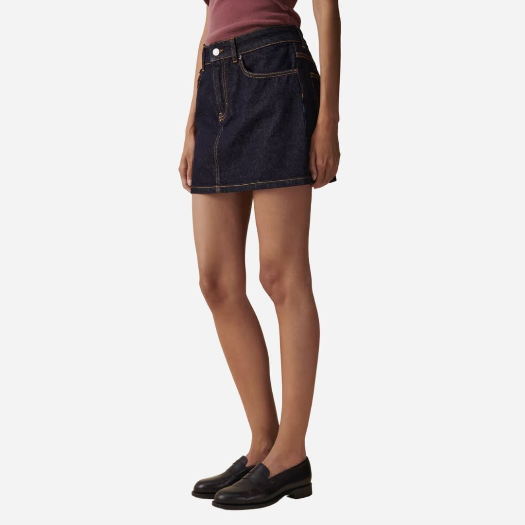 Vivi Jeans Skirt - Blue Rinse