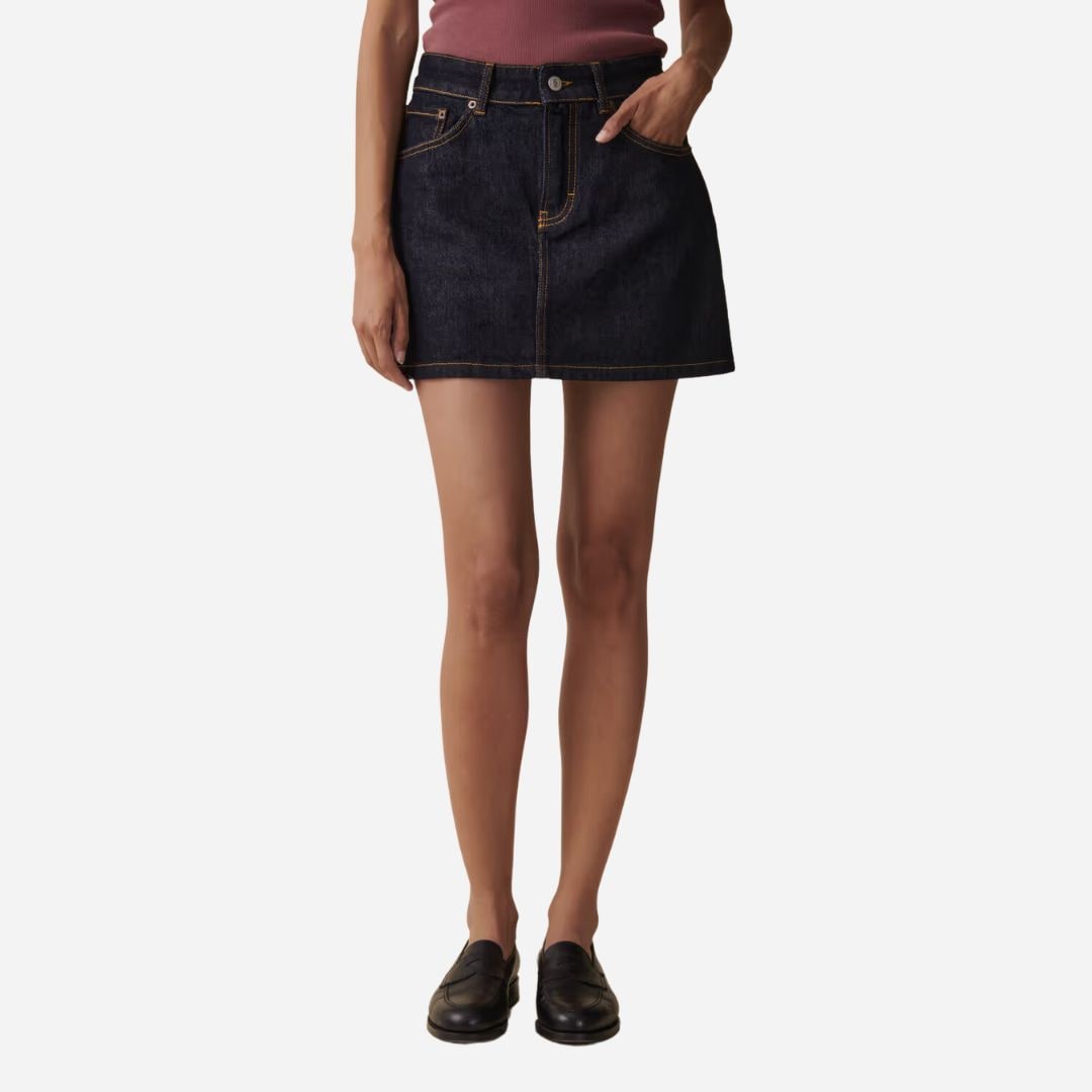 Vivi Jeans Skirt - Blue Rinse