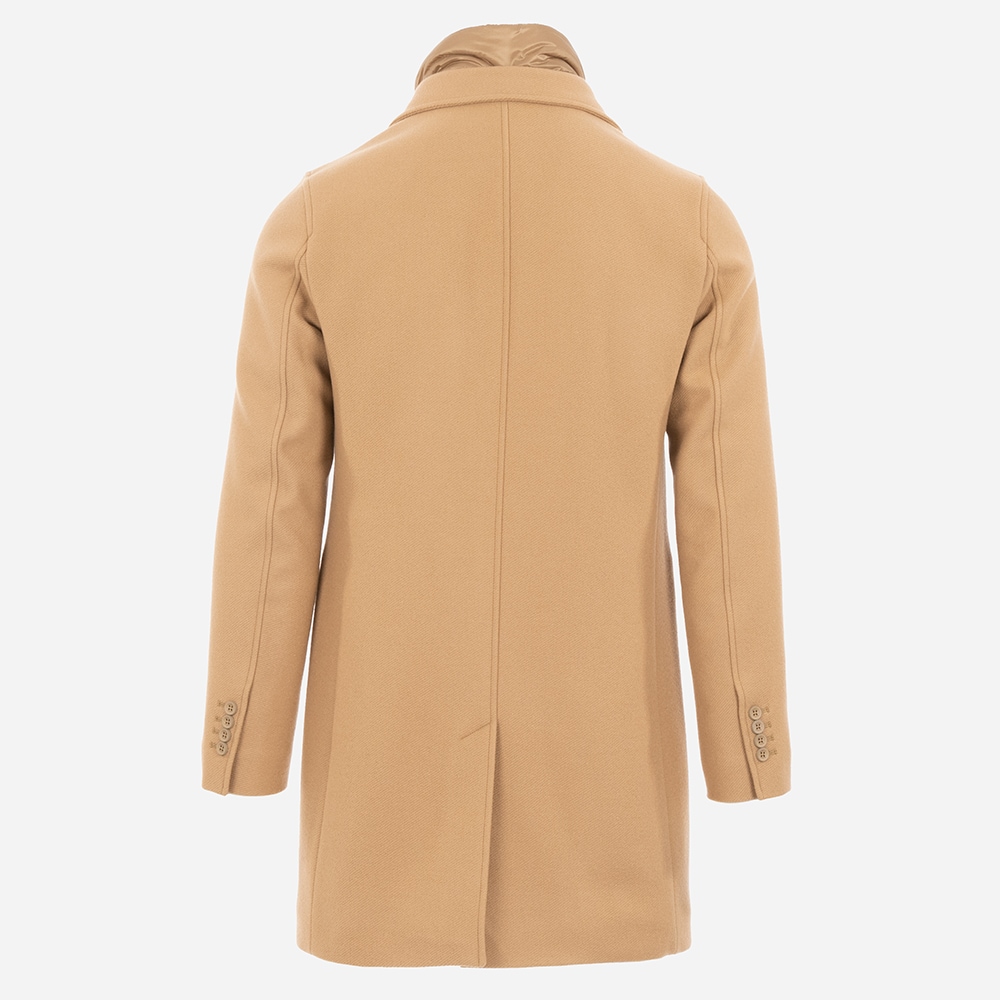 Woven Coat - Cammello