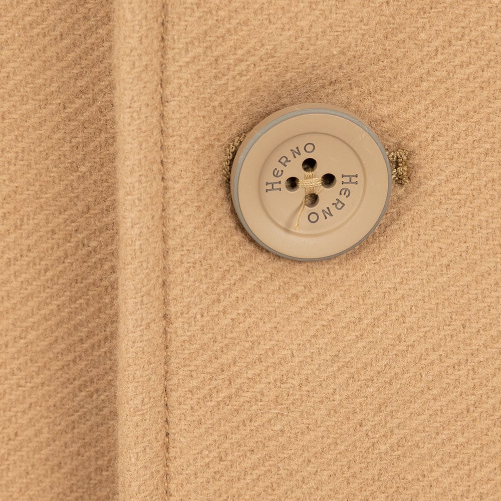 Woven Coat - Cammello