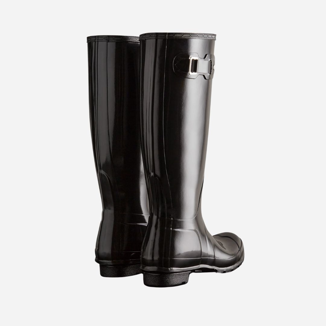 Womens Original Tall Gloss Boot -  Black
