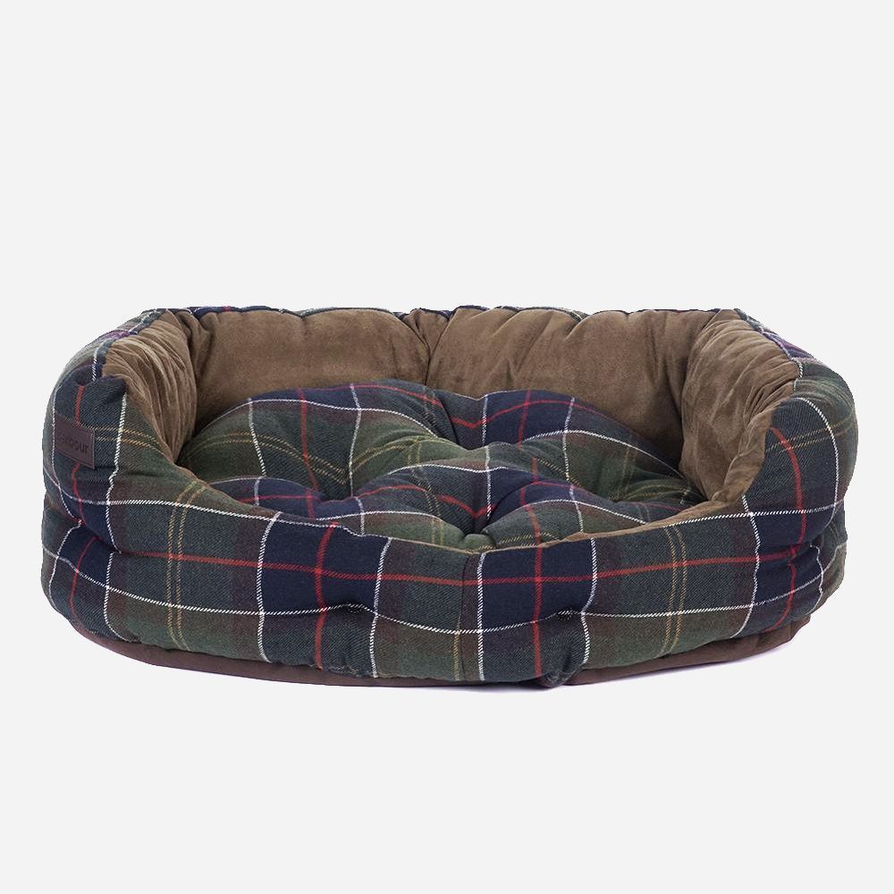 30in Luxury Dog Bed Classic Tartan
