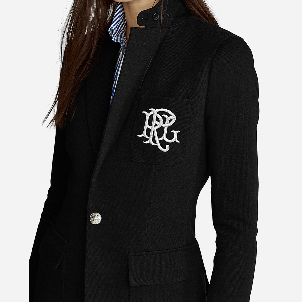 1 Btn Blazer-Active-Blazer Polo Black