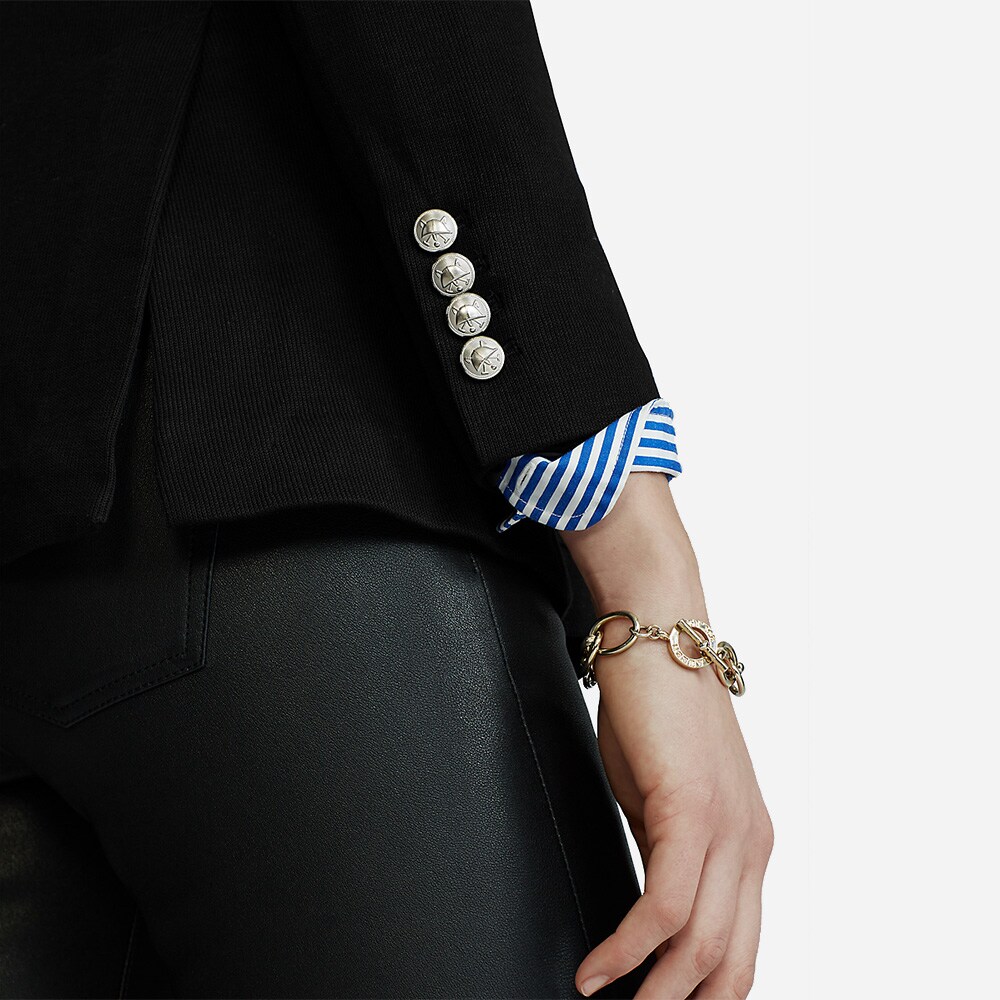 1 Btn Blazer-Active-Blazer Polo Black