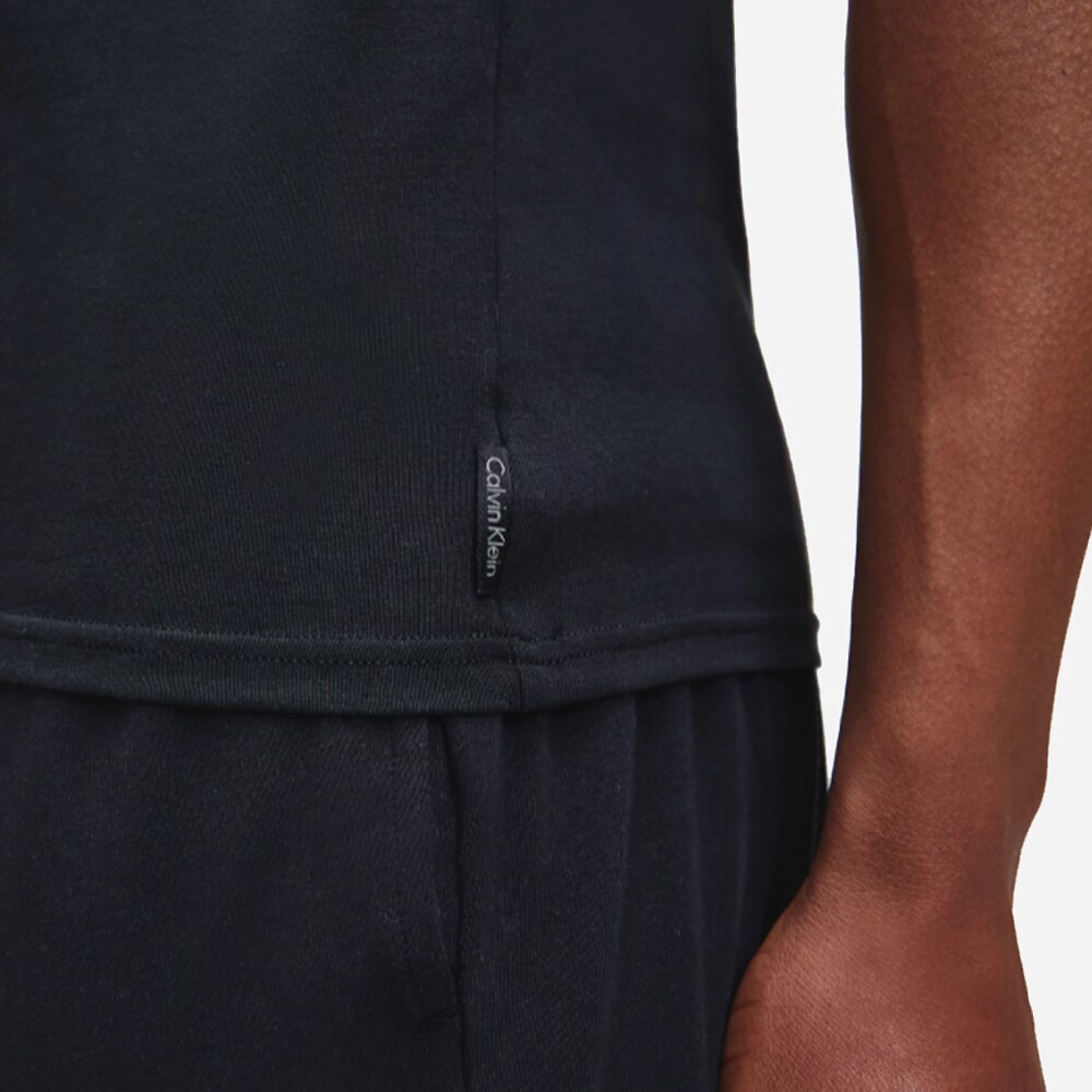 2 Pk Crew Neck Black