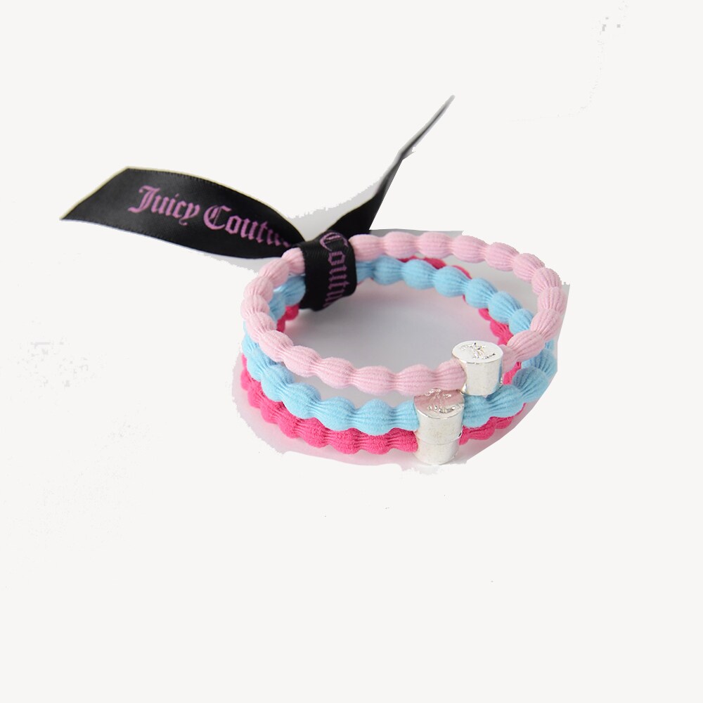 Hair Ribbon 3 Pcs Pink/Blue/Fuxia