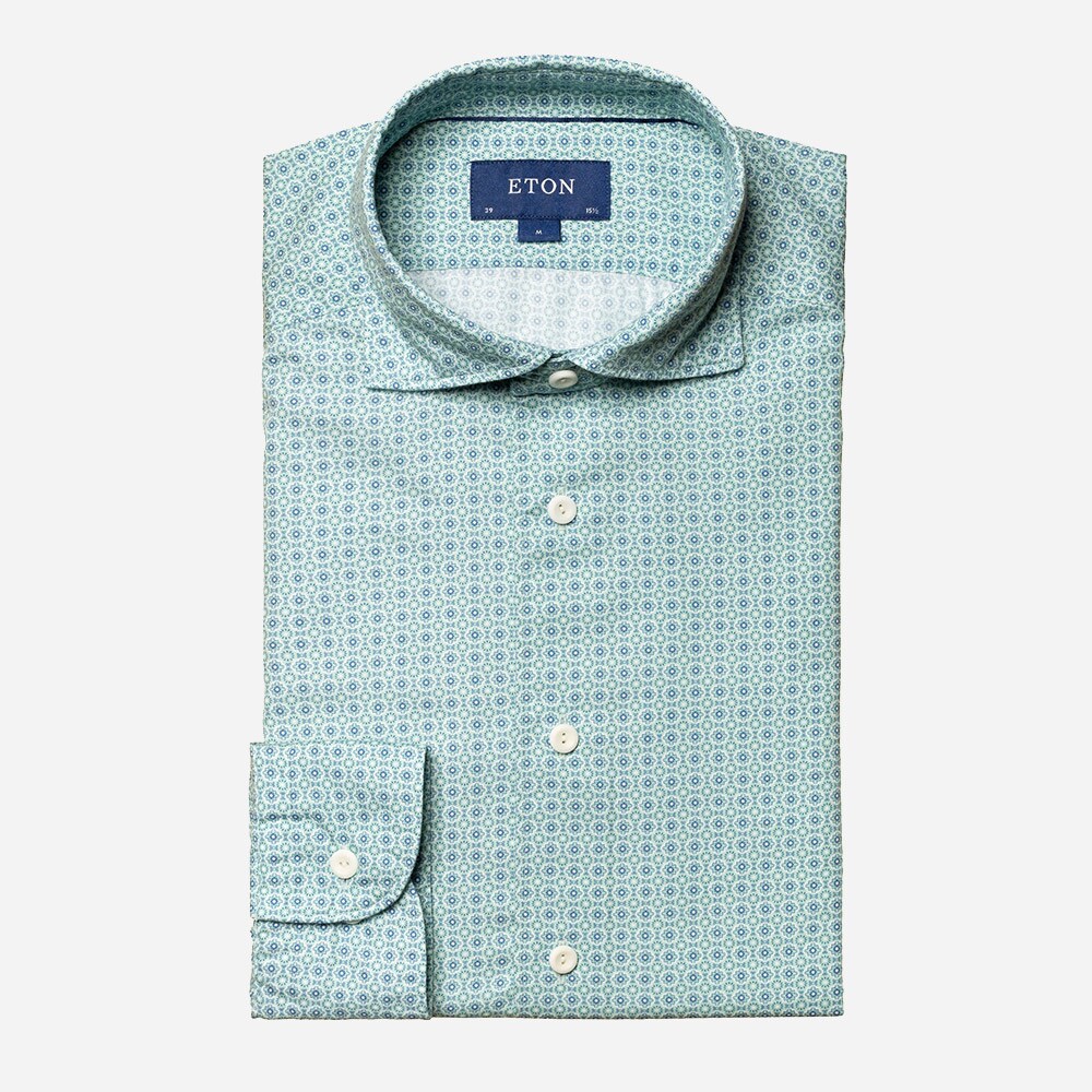 Slim Shirt Lioht Green