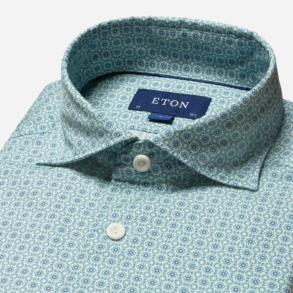 Slim Shirt Lioht Green