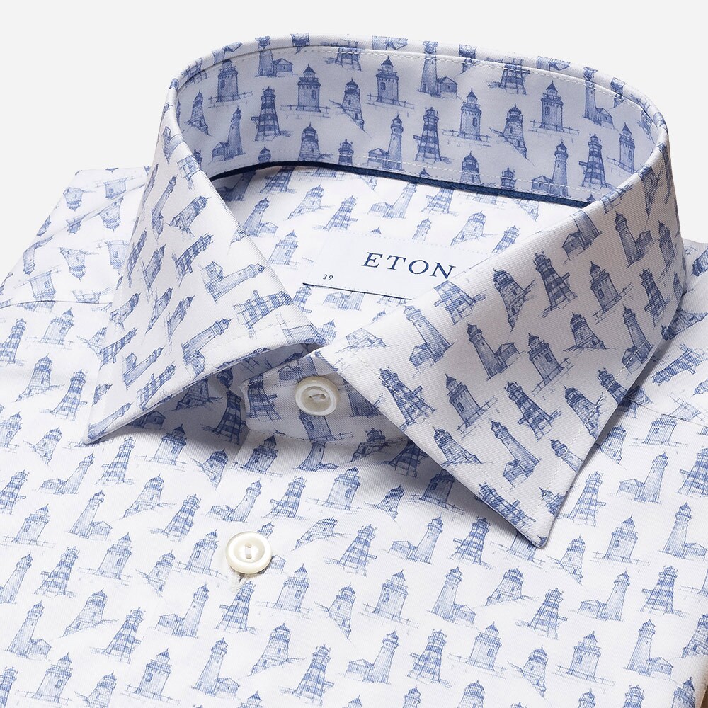 Contemporary Shirt Mid Blue