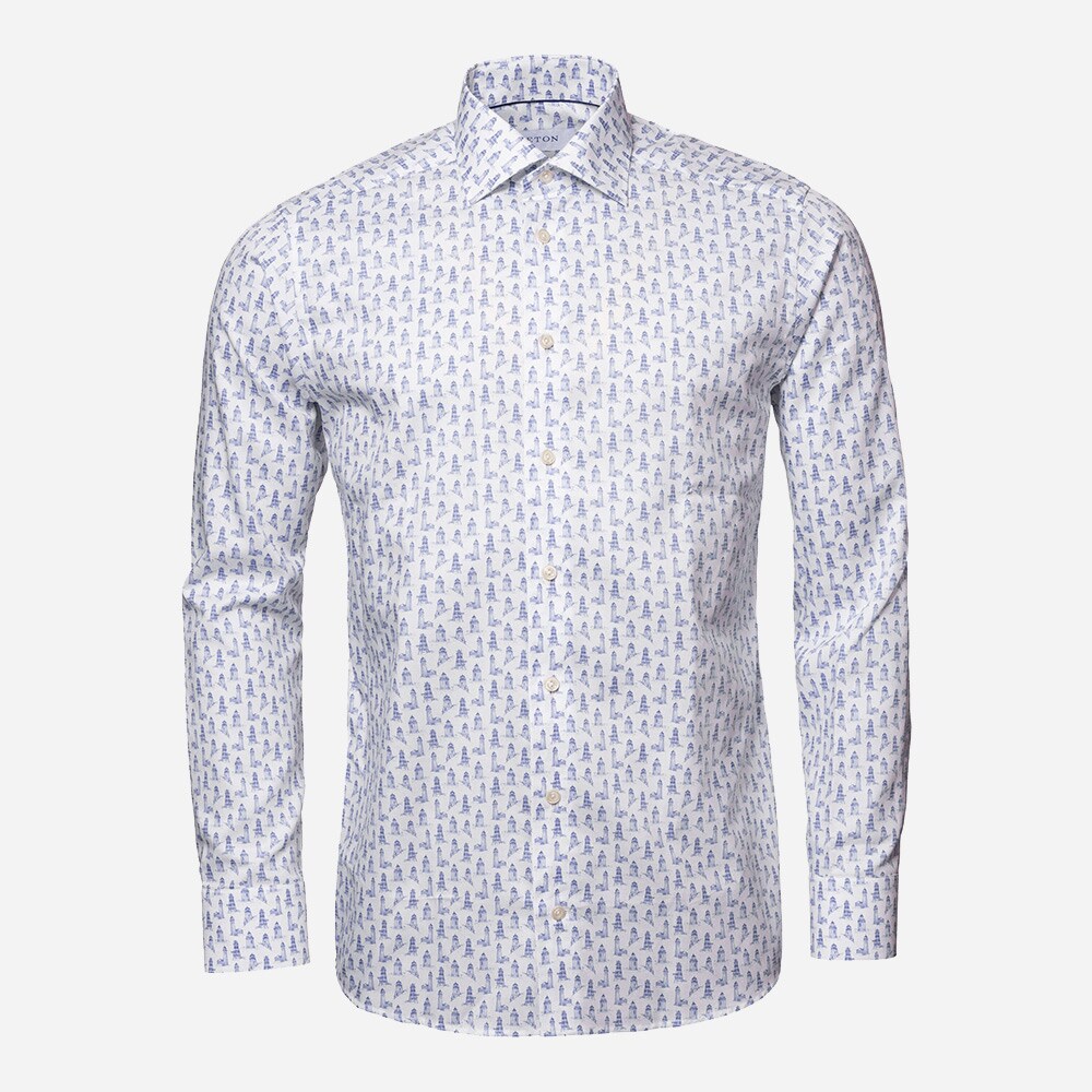 Contemporary Shirt Mid Blue