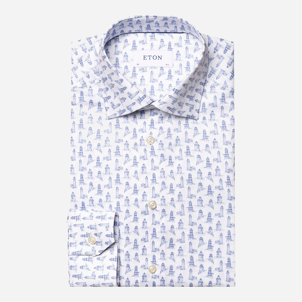 Contemporary Shirt Mid Blue