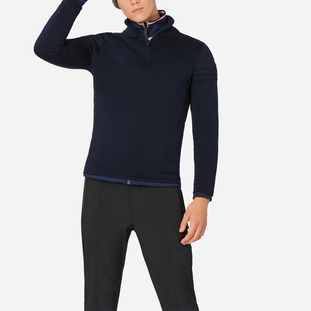 Oliver Half Zip Sweater - Marin