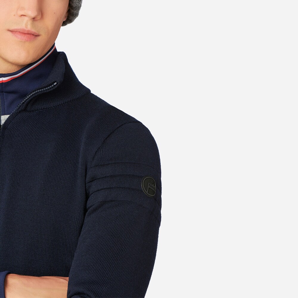 Oliver Half Zip Sweater - Marin