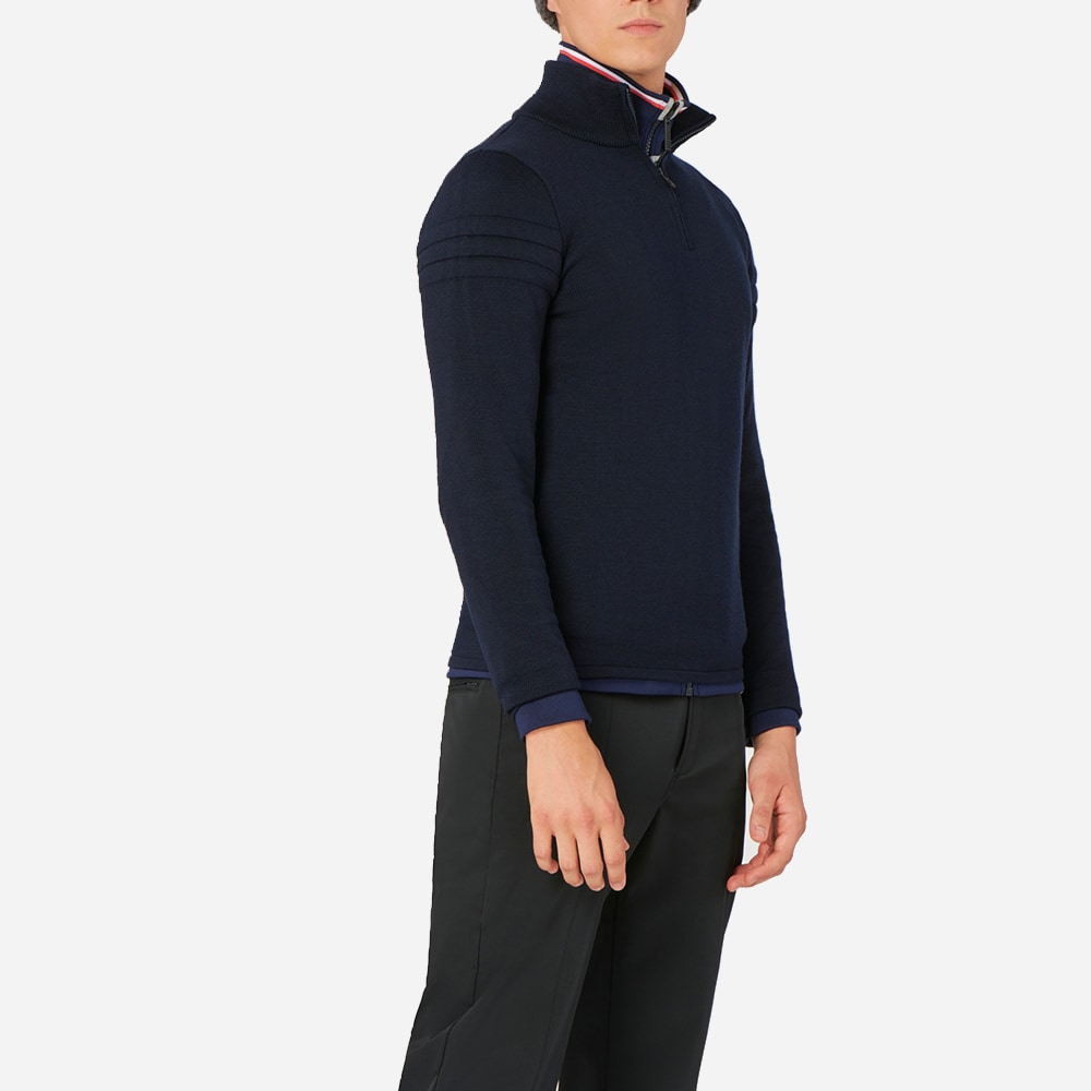 Oliver Half Zip Sweater - Marin