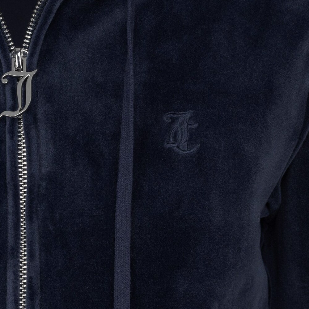 Robertson Velour Zip - Night Sky