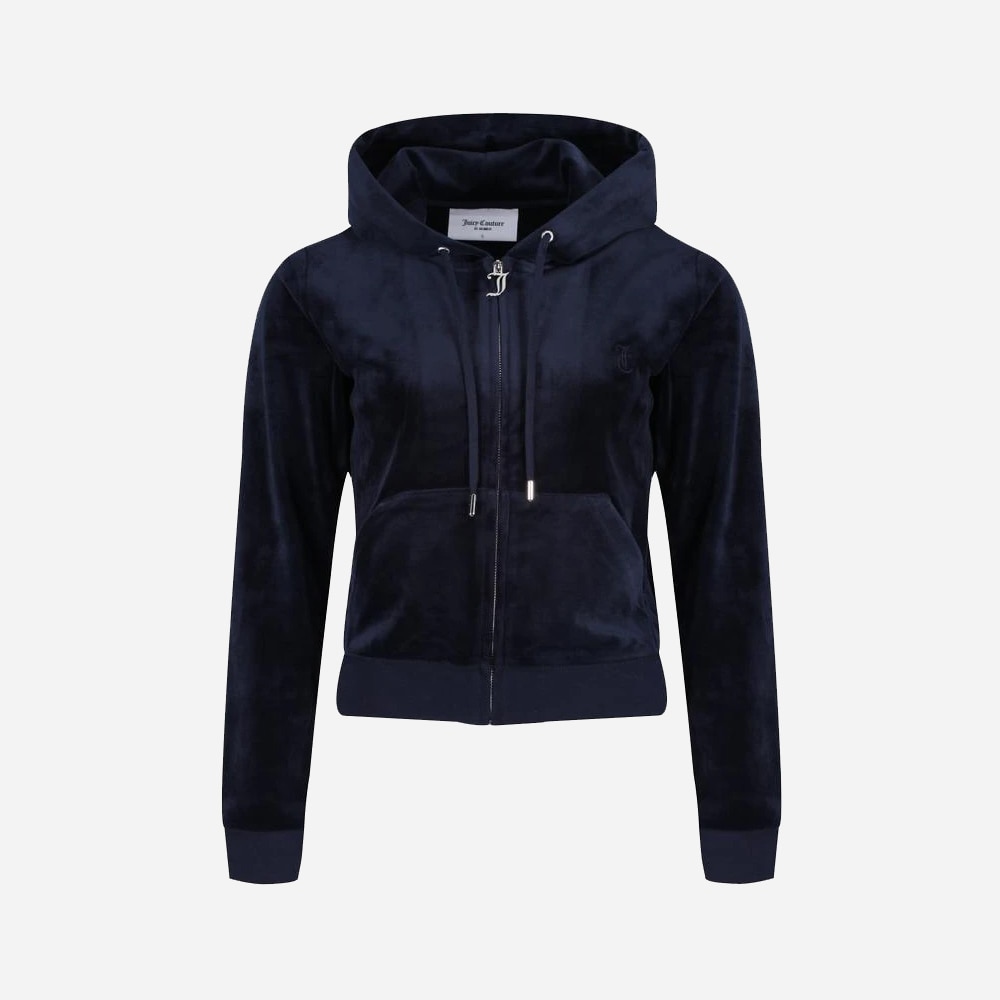 Robertson Velour Zip - Night Sky