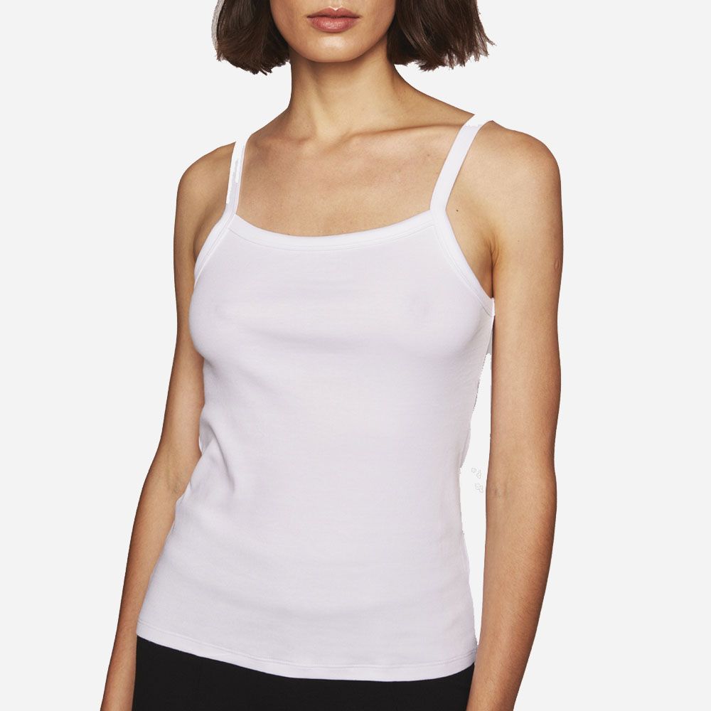 Tinki Rib Top - White