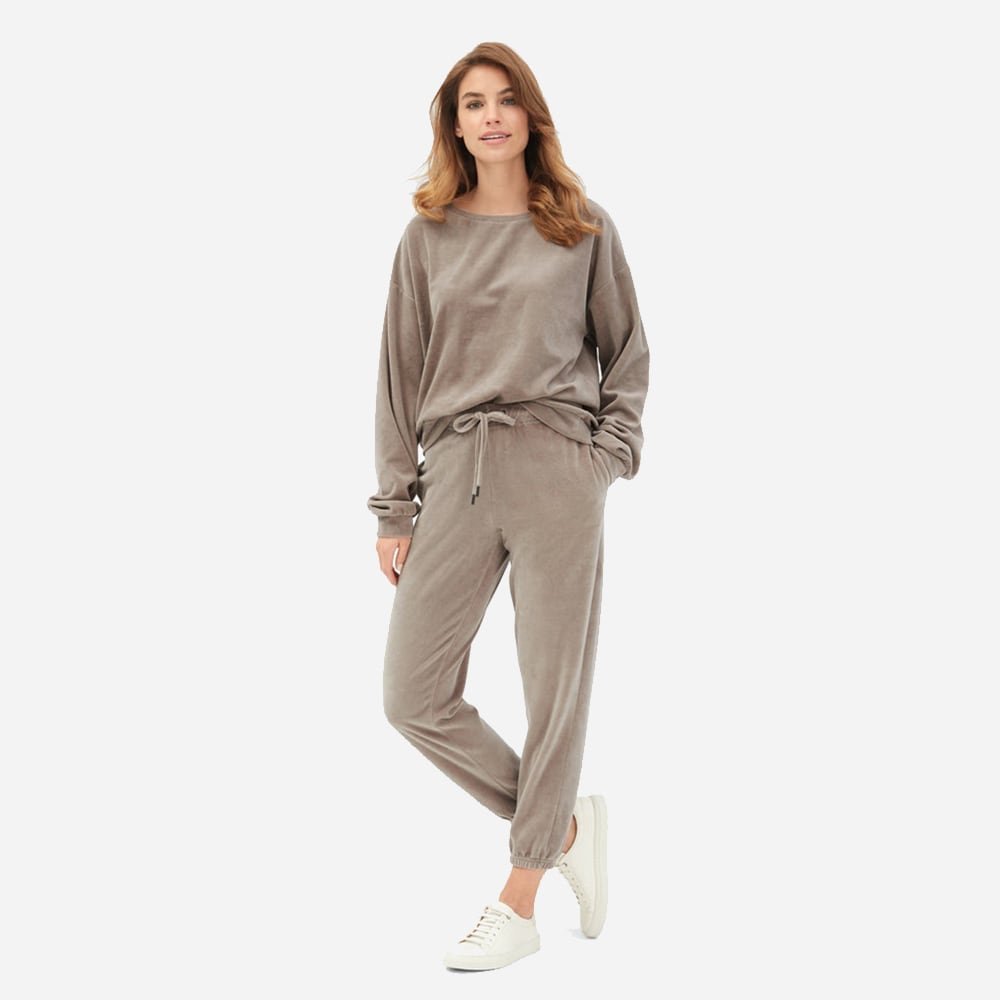 Velvet Trousers Casual Fit Seal