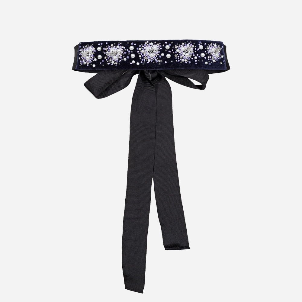 Belt Boquet Navy
