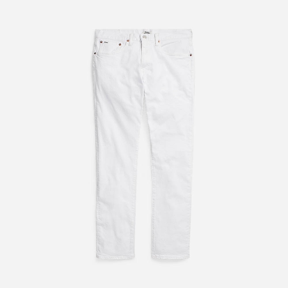 Ssullivan-5-Pocket-Denim Hdn White Stretch