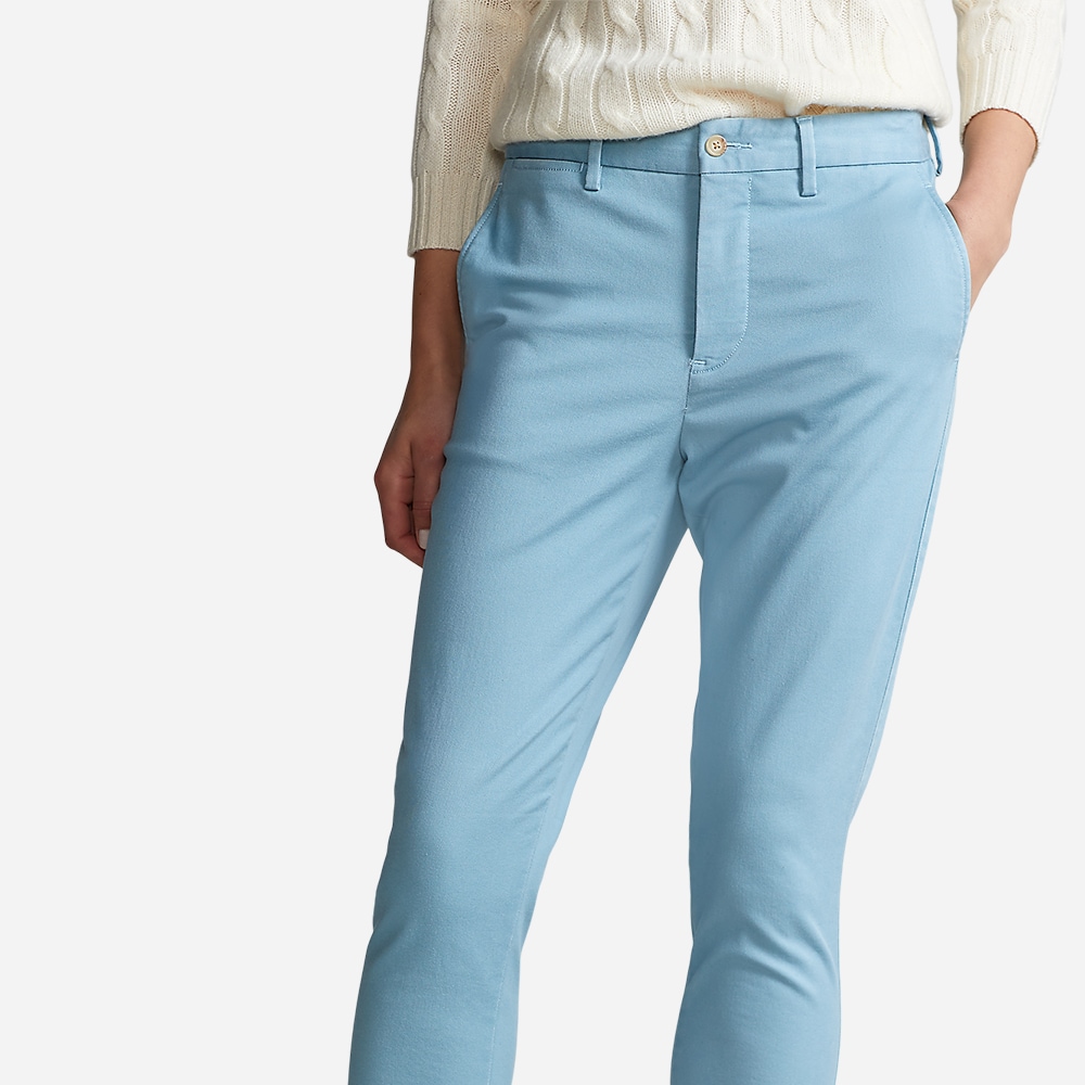 Brn Sk Ch-Slim-Slim Leg-Pant Blue