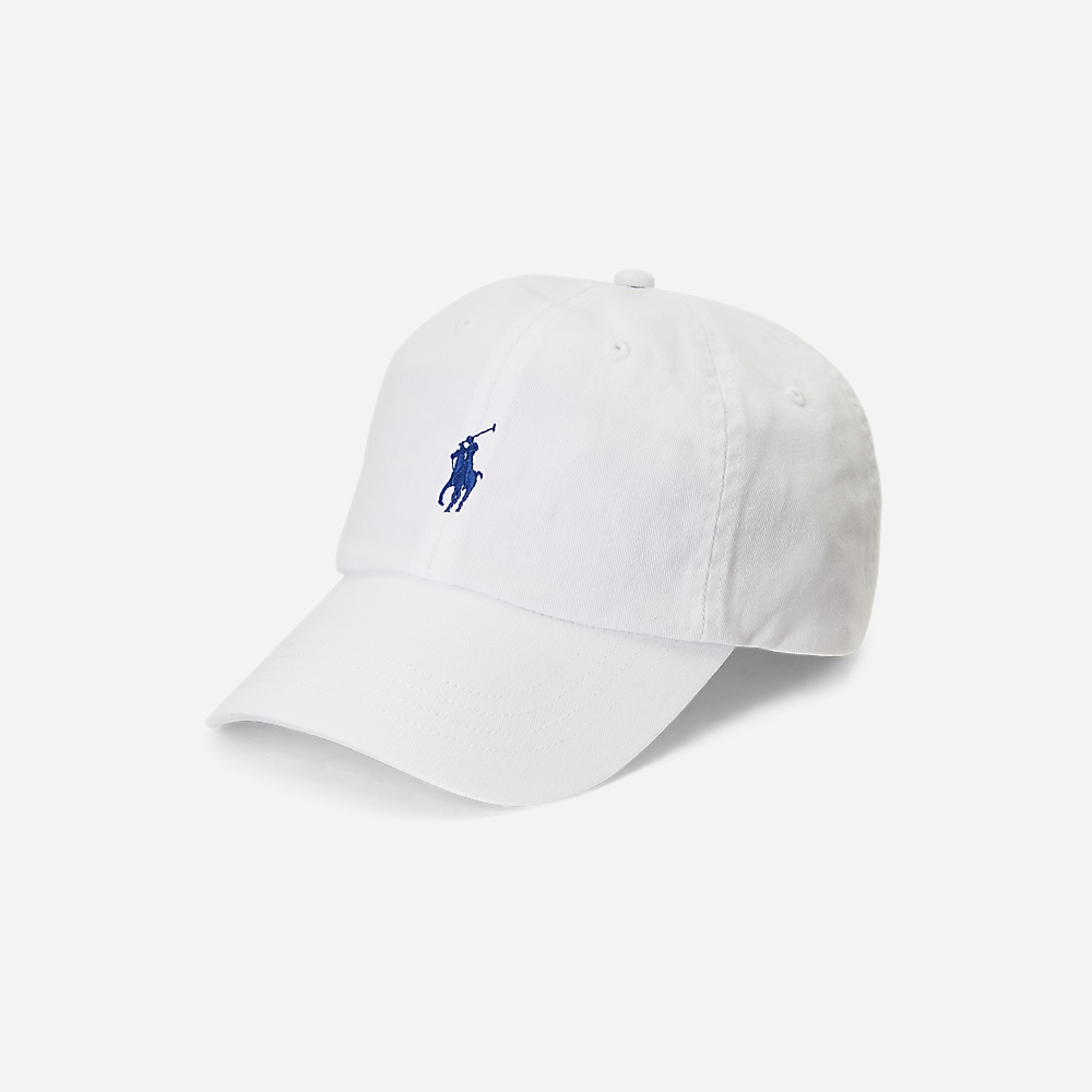 Sport Cap-Hat White/Marlin Blue