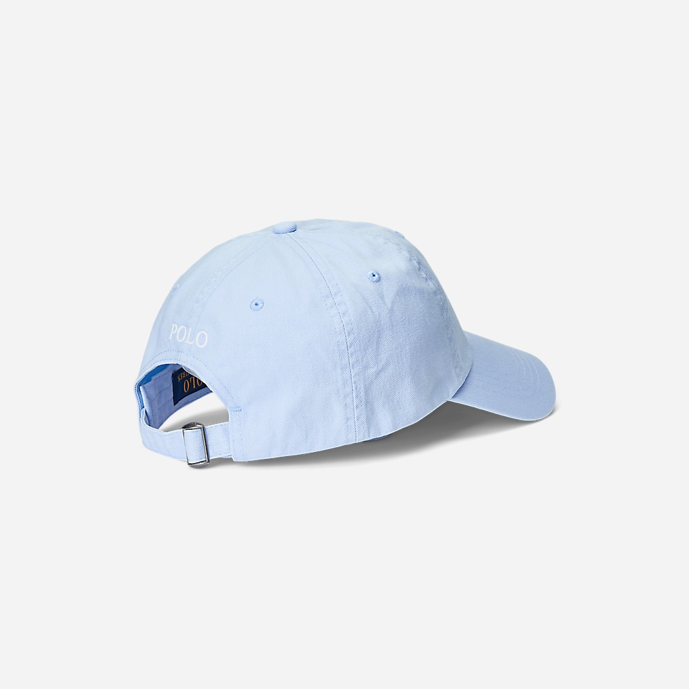 Cotton Chino Ball Cap - Office Blue