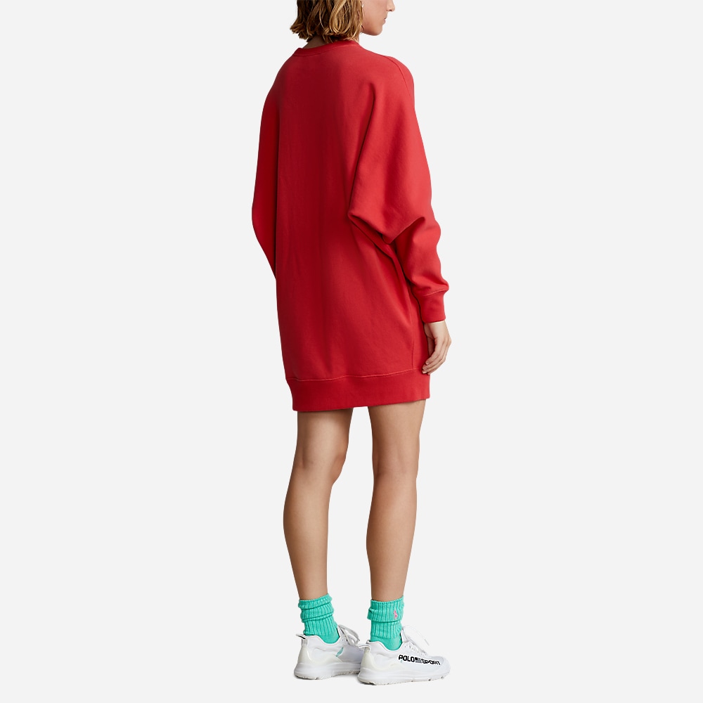 Btwng Dr-Short Sleeve-Day Dress Red