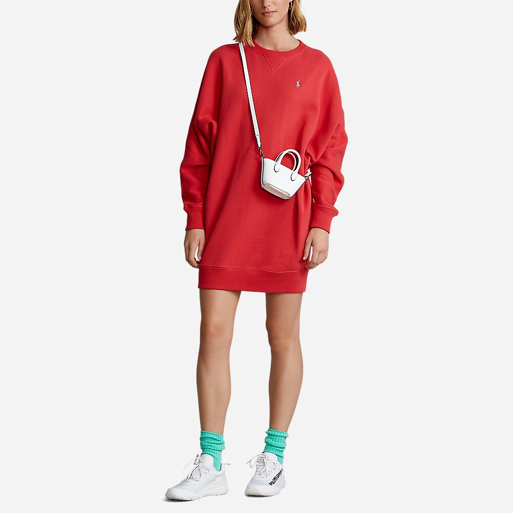 Btwng Dr-Short Sleeve-Day Dress Red
