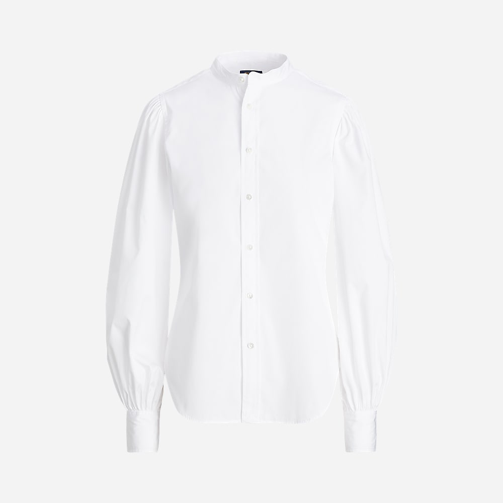 Ls Brkly St-Long Sleeve-Blouse White
