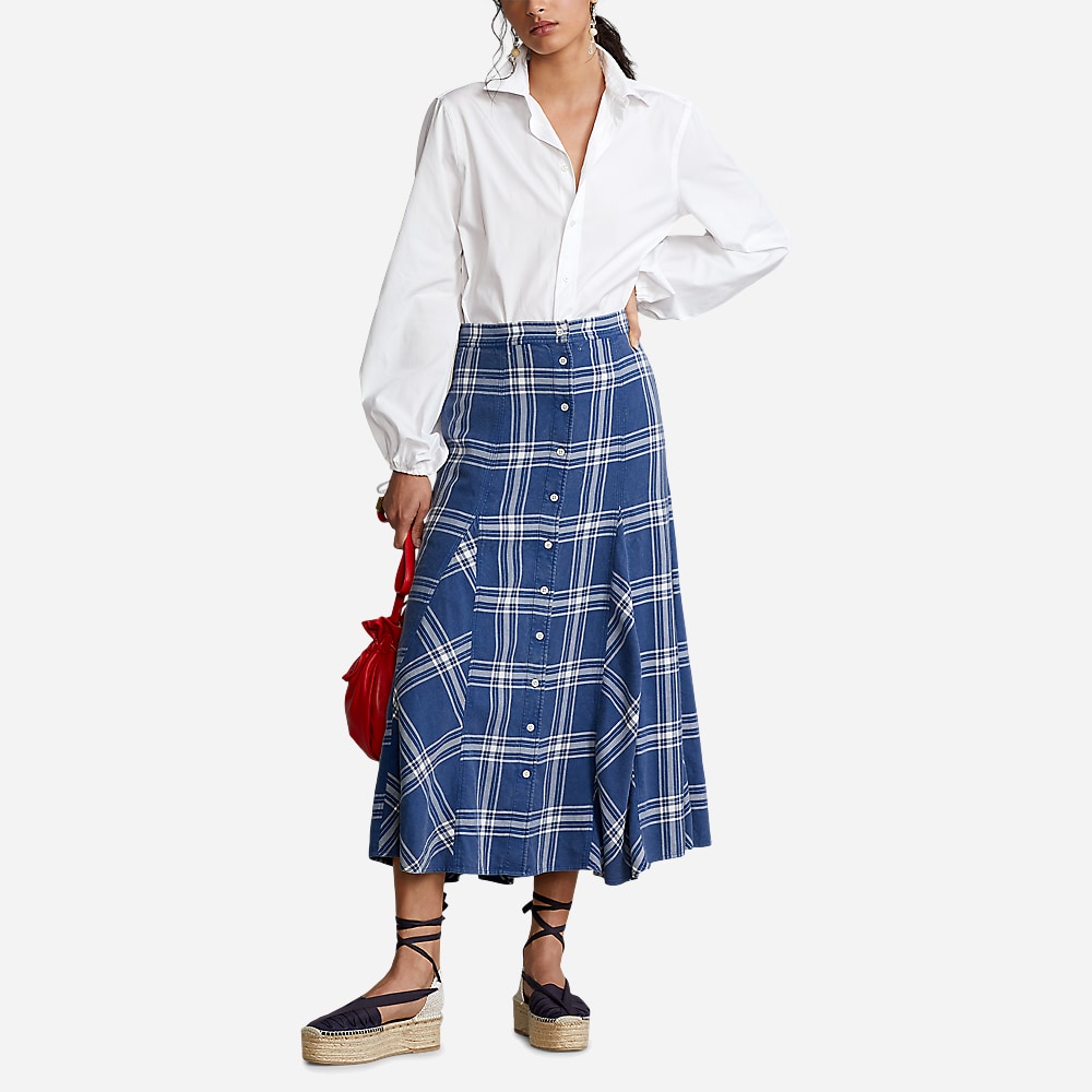 Lg Wsley Sk-Maxi-Full Blu/Wht