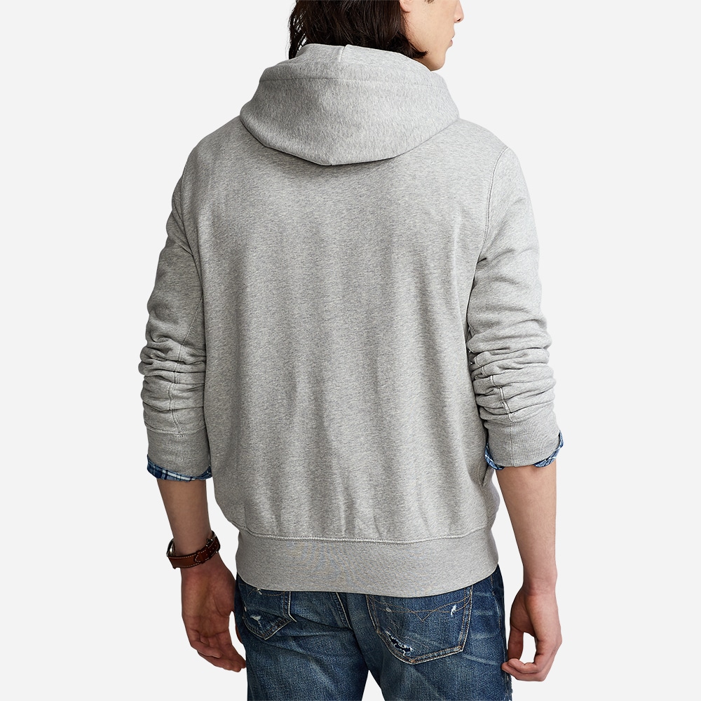 Lspohoodm6-Long Sleeve-Sweatshirt Grey
