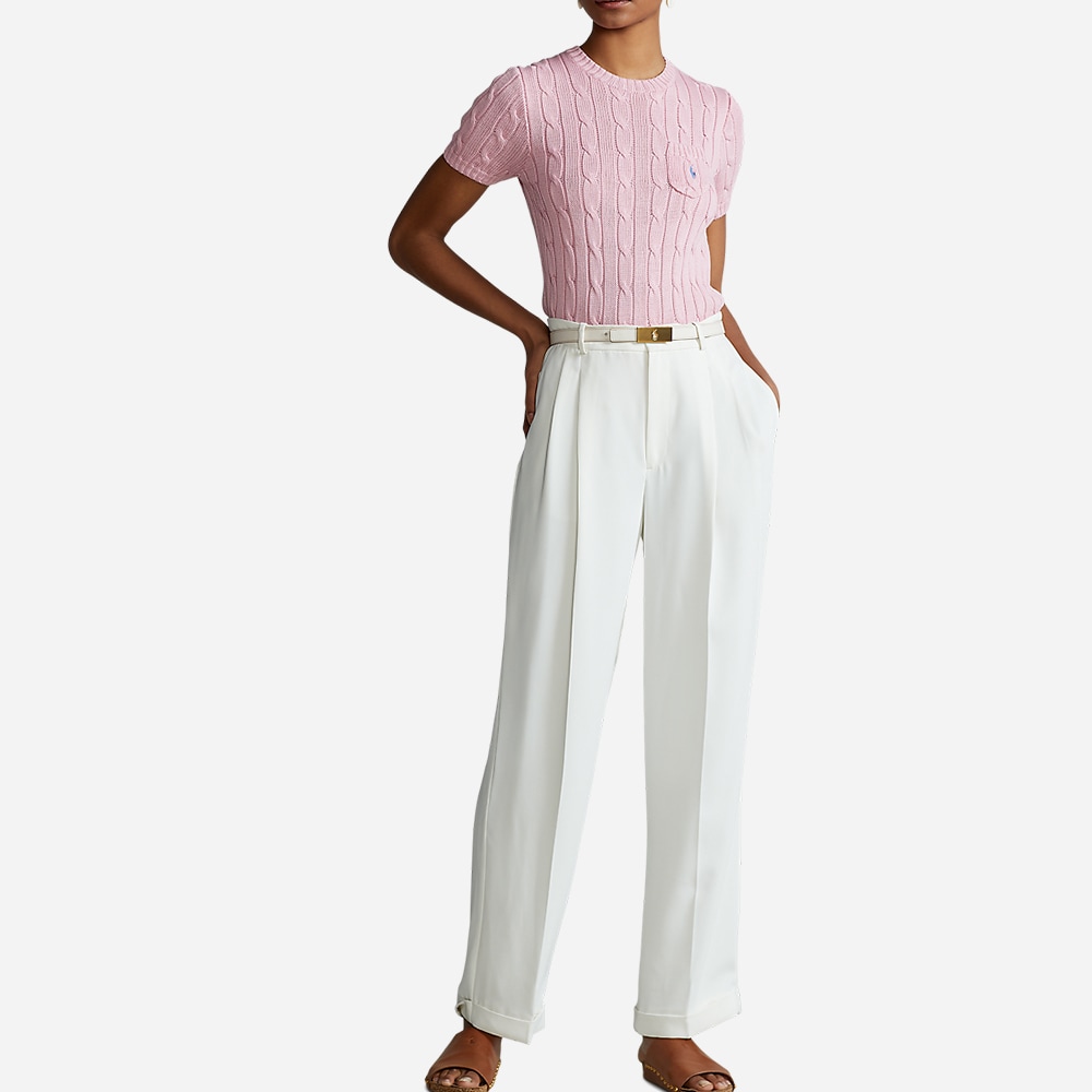 Pkt Tee-Short Sleeve-Sweater Pink