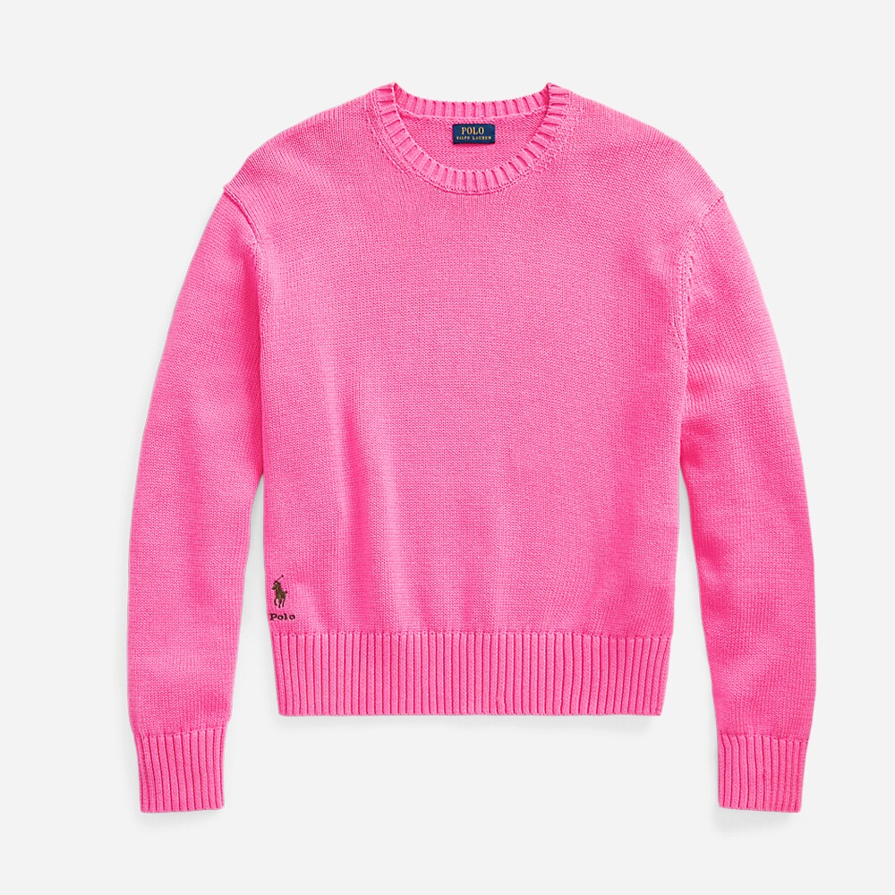 Cn Po-Long Sleeve-Pullover Pink