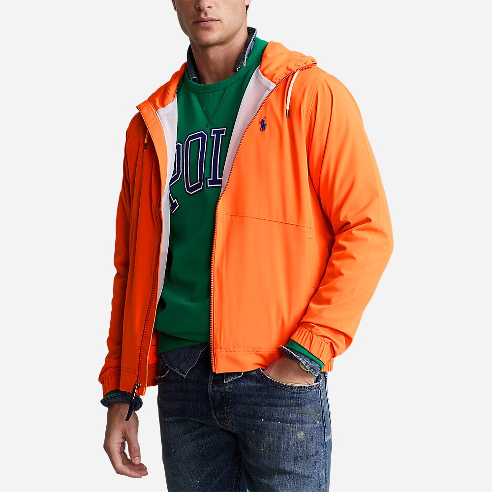 Travelr Pack-Lined-Windbreaker Sailing Orange