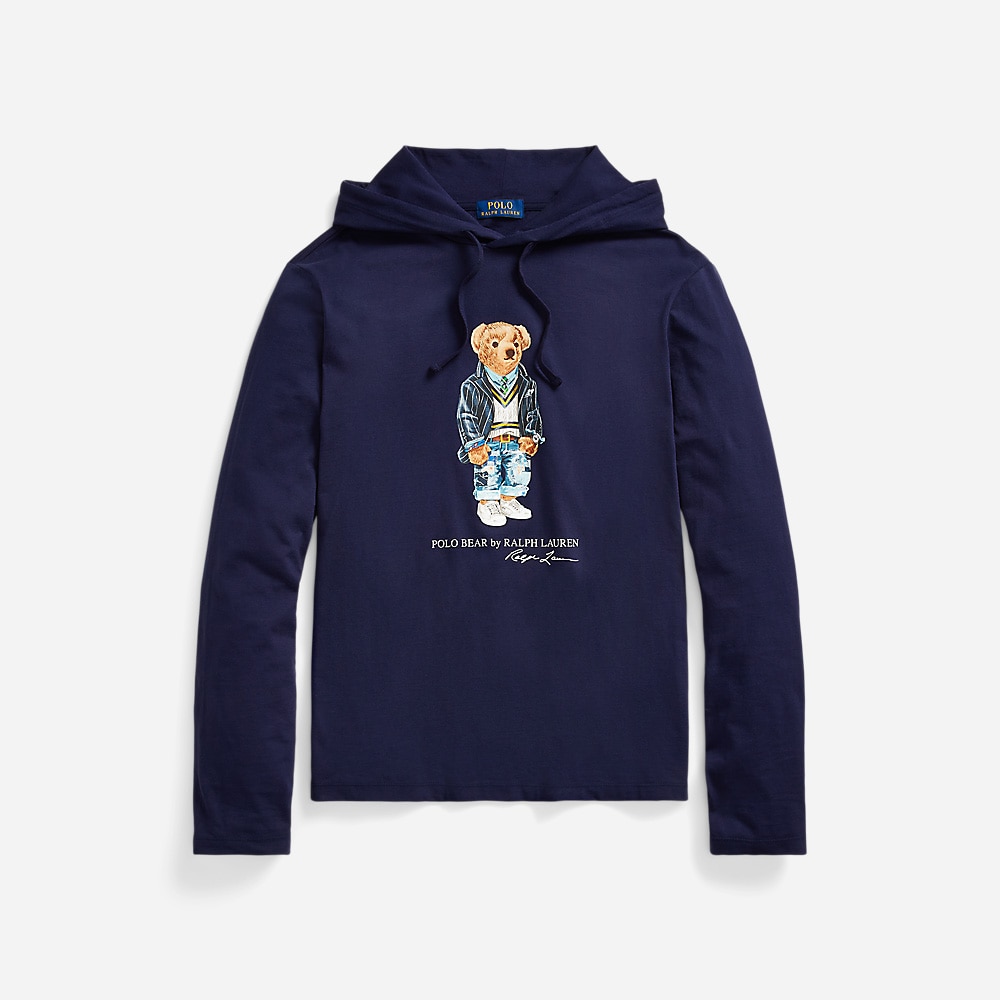 Lspohoodm2-Long Sleeve-T-Shirt Sp22 Cruise Navy Heritage Bear