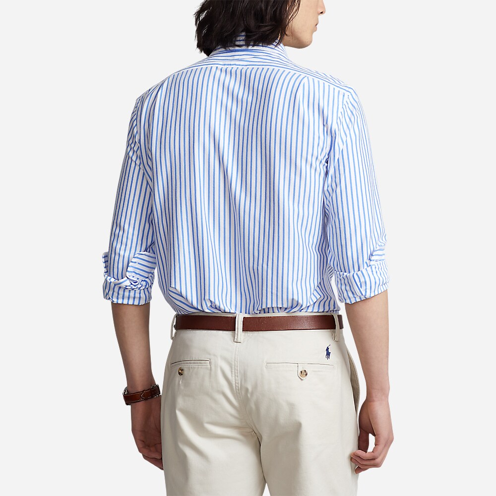 Estppcs-Long Sleeve-Sport Shirt Harbor Island Blue/White