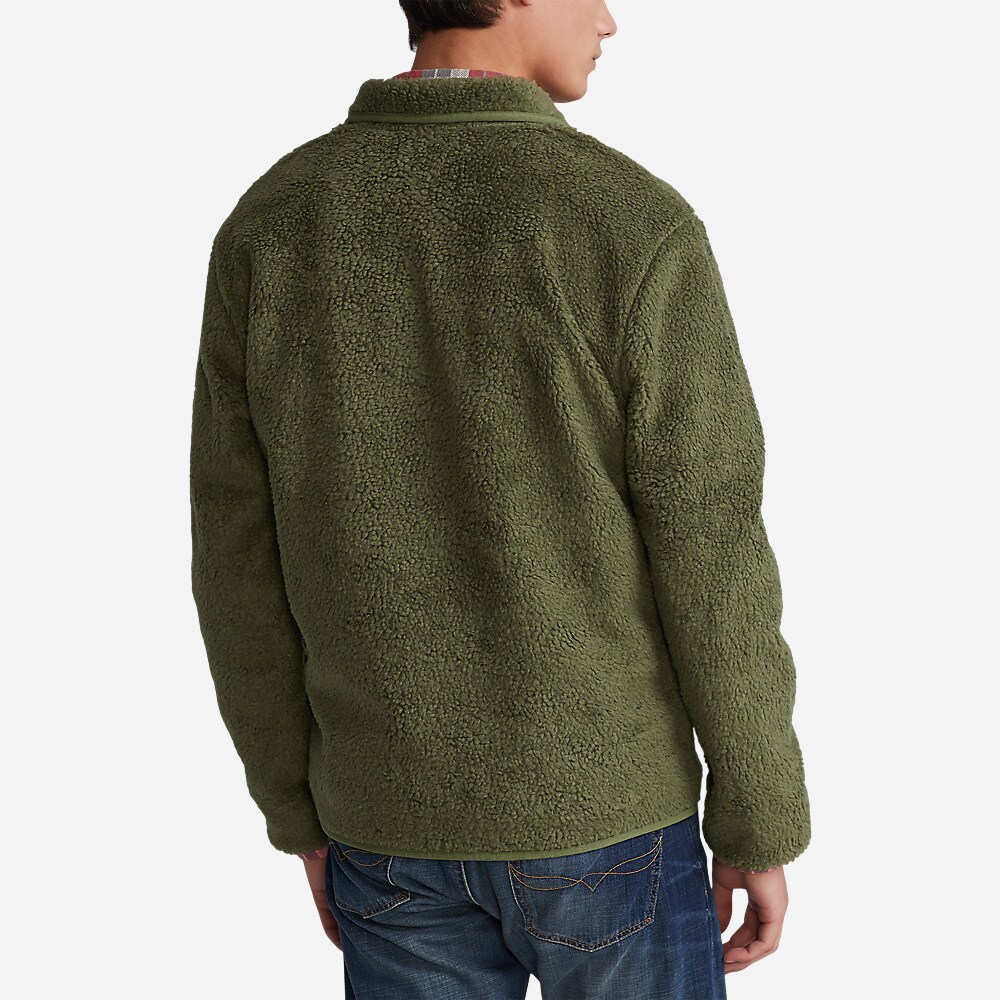 Lsfzm3-Long Sleeve-Full Zip Olive