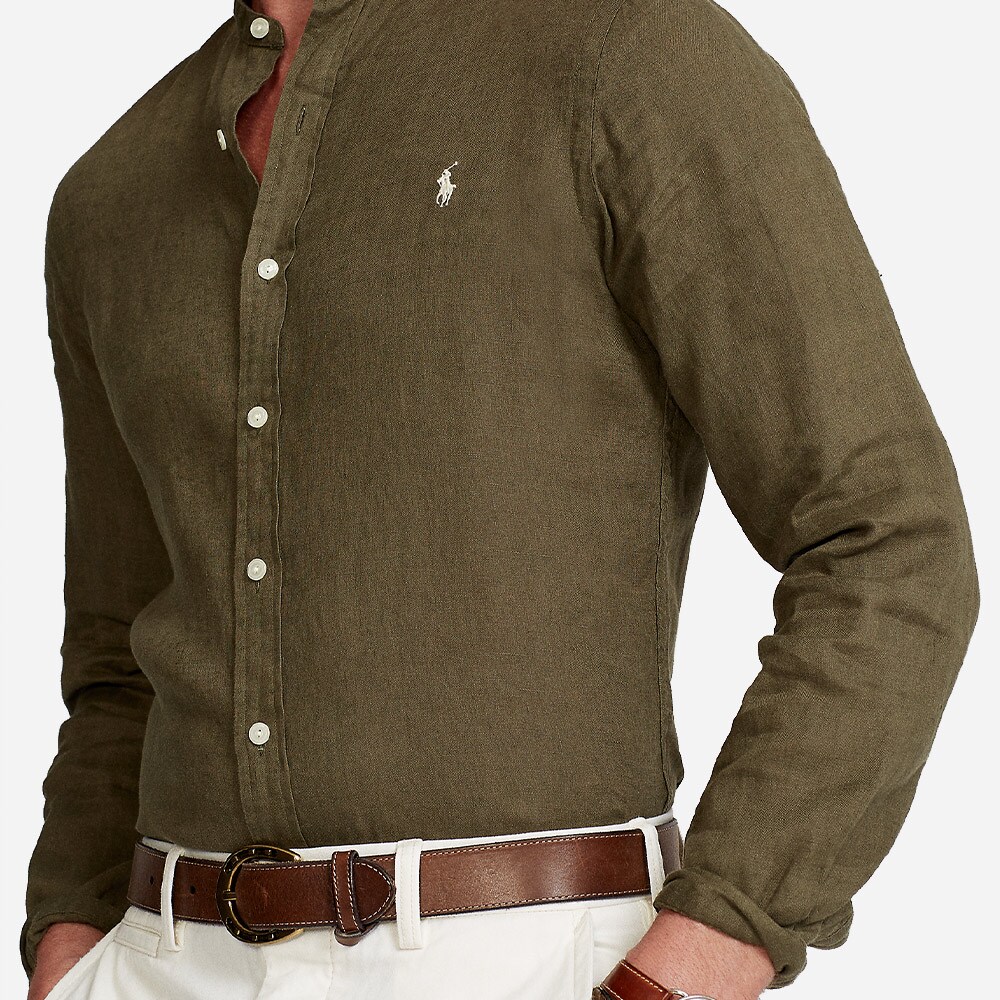 Long Sleeve Sport Shirt Green