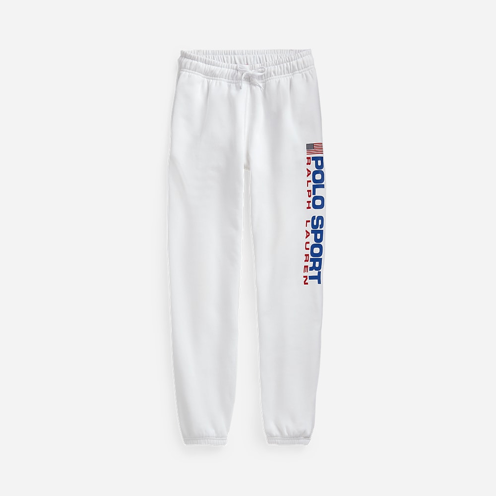 Po Flc Pnt-Ankle-Athletic White