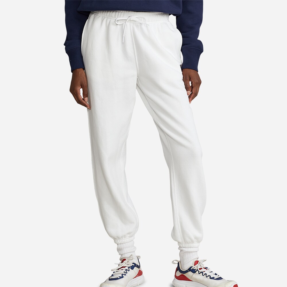 Po Flc Pnt-Ankle-Athletic White