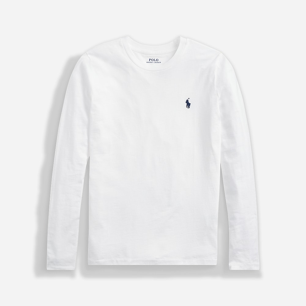 Lng Slv Tee-Long Sleeve-T-Shirt White