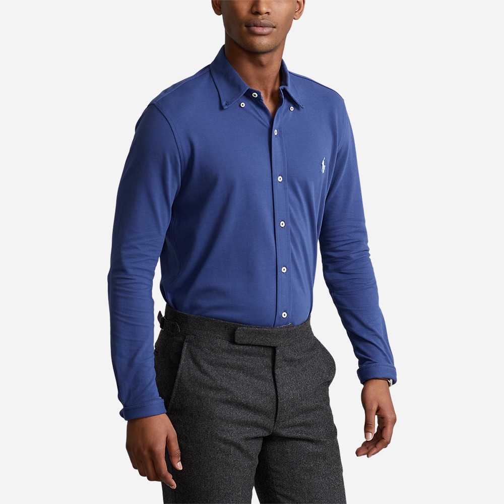 Featherweight Mesh Shirt - Light Navy